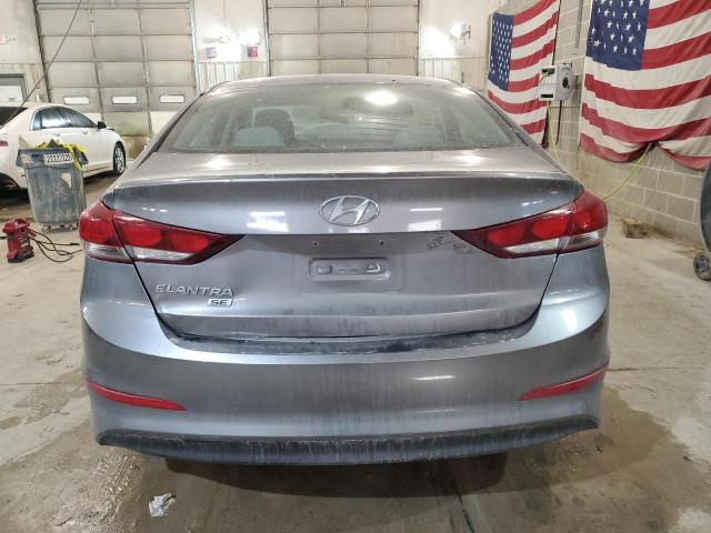 5NPD74LF2JH332918 - 2018 HYUNDAI ELANTRA SE GRAY photo 6