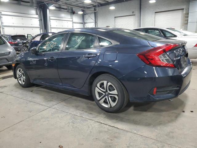 19XFC2F56JE001002 - 2018 HONDA CIVIC LX BLUE photo 2