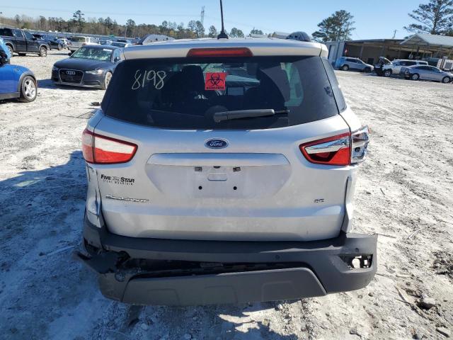 MAJ3S2GE8MC398198 - 2021 FORD ECOSPORT SE Արծաթագույն լուսանկար 6