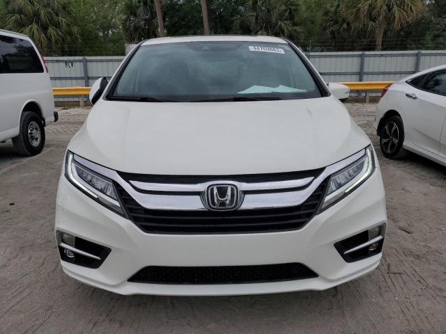 5FNRL6H92JB021424 - 2018 HONDA ODYSSEY ELITE Blanc photo 5