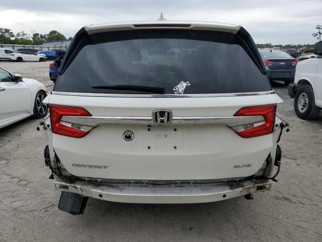 5FNRL6H92JB021424 - 2018 HONDA ODYSSEY ELITE Blanc photo 6