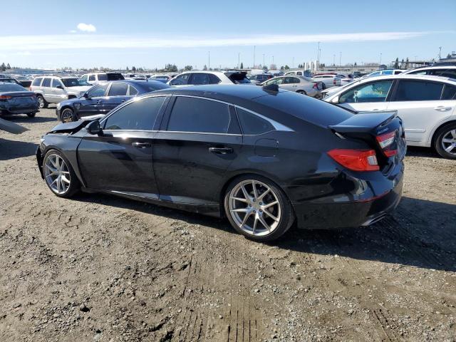 1HGCV2F67JA037694 - 2018 HONDA ACCORD EXL BLACK photo 2