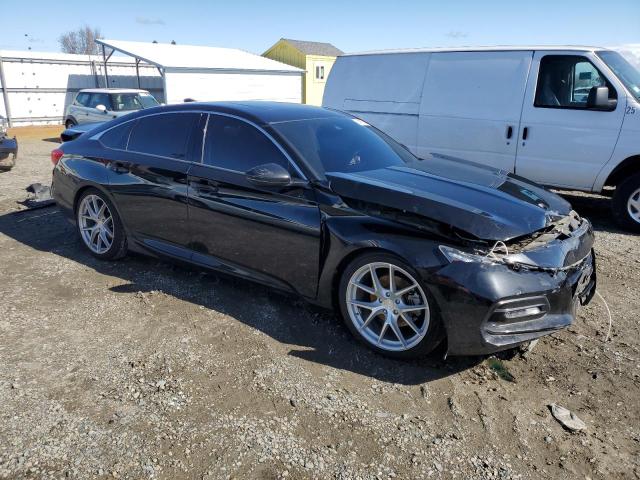 1HGCV2F67JA037694 - 2018 HONDA ACCORD EXL BLACK photo 4