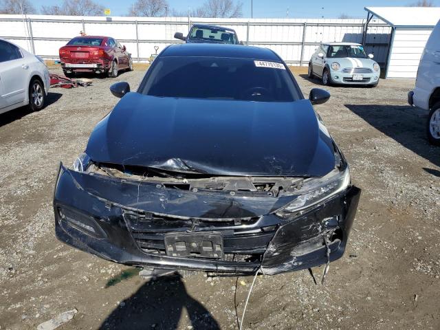 1HGCV2F67JA037694 - 2018 HONDA ACCORD EXL BLACK photo 5