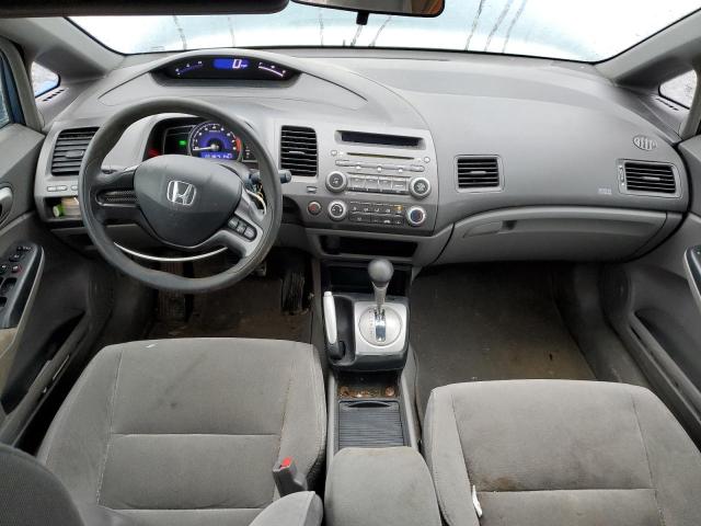 1HGFA16567L023079 - 2007 HONDA CIVIC LX BLUE photo 8