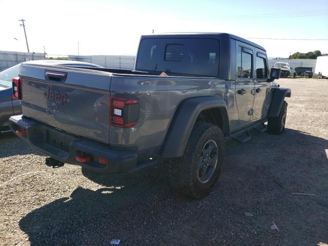 1C6JJTBG9NL111026 - 2022 JEEP GLADIATOR RUBICON GRAY photo 3