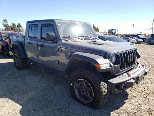 1C6JJTBG9NL111026 - 2022 JEEP GLADIATOR RUBICON GRAY photo 4