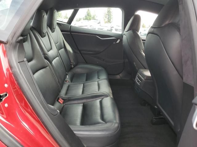5YJSA1E22LF401139 - 2020 TESLA MODEL S RED photo 10