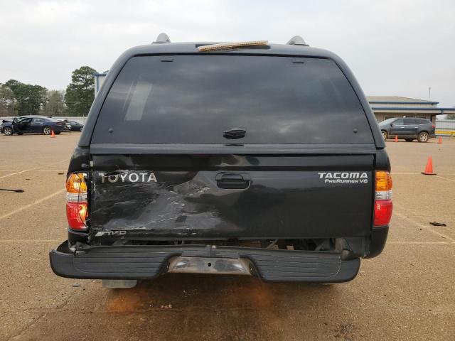 5TEGN92N84Z436825 - 2004 TOYOTA TACOMA DOUBLE CAB PRERUNNER BLACK photo 6