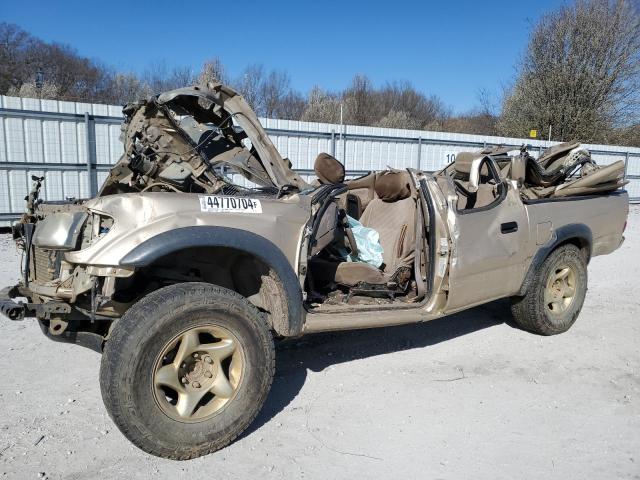 5TEGN92N03Z213113 - 2003 TOYOTA TACOMA DOUBLE CAB PRERUNNER GOLD photo 1