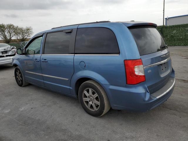 2A4RR5DG8BR746328 - 2011 CHRYSLER TOWN & COU TOURING BLUE photo 2