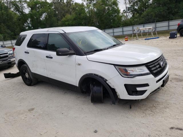 1FM5K8AR1JGB58282 - 2018 FORD EXPLORER POLICE INTERCEPTOR WHITE photo 4