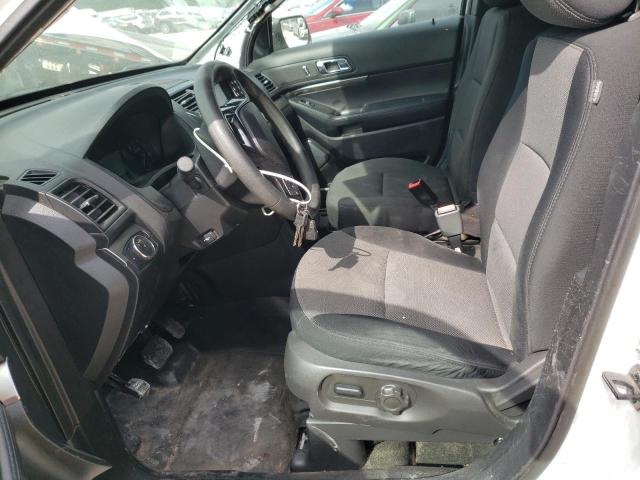 1FM5K8AR1JGB58282 - 2018 FORD EXPLORER POLICE INTERCEPTOR WHITE photo 7