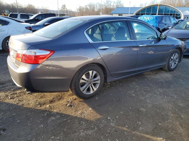 1HGCR2F36FA108711 - 2015 HONDA ACCORD LX GRAY photo 3