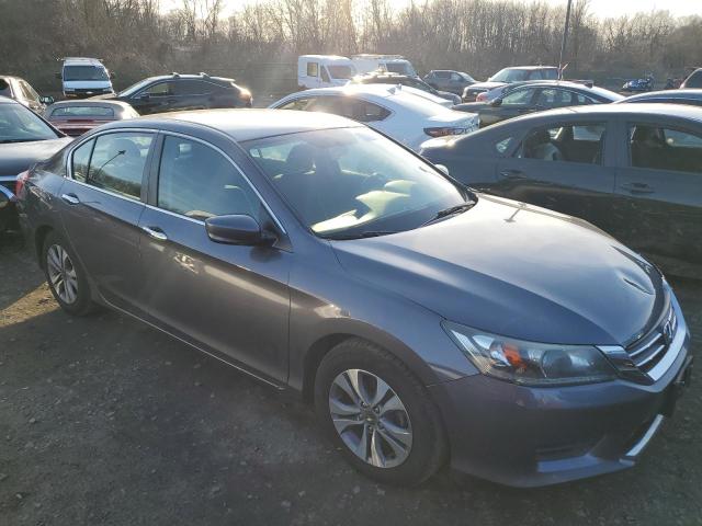 1HGCR2F36FA108711 - 2015 HONDA ACCORD LX GRAY photo 4