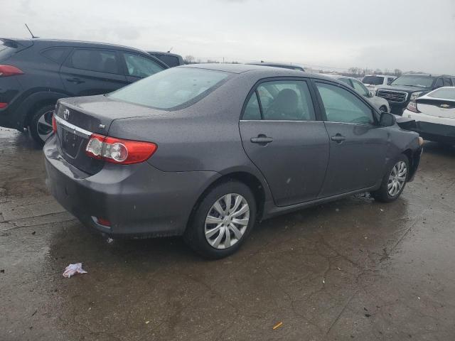 5YFBU4EE0DP187616 - 2013 TOYOTA COROLLA BASE GRAY photo 3