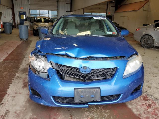 2T1BU4EE1AC458842 - 2010 TOYOTA COROLLA BASE BLUE photo 5