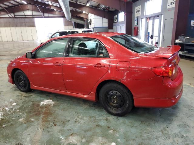 2T1BU40EX9C063996 - 2009 TOYOTA COROLLA BASE RED photo 2