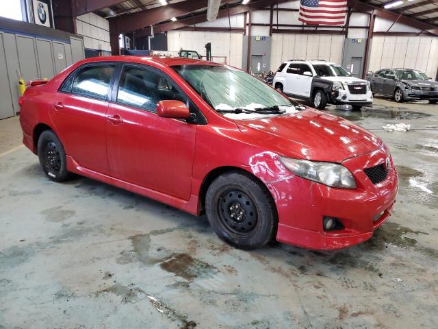 2T1BU40EX9C063996 - 2009 TOYOTA COROLLA BASE RED photo 4