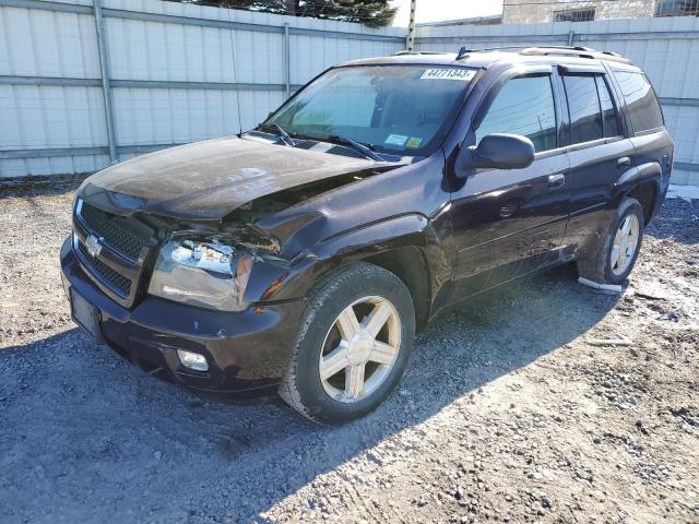 1GNDT13S882106795 - 2008 CHEVROLET TRAILBLAZE LS MAROON photo 1