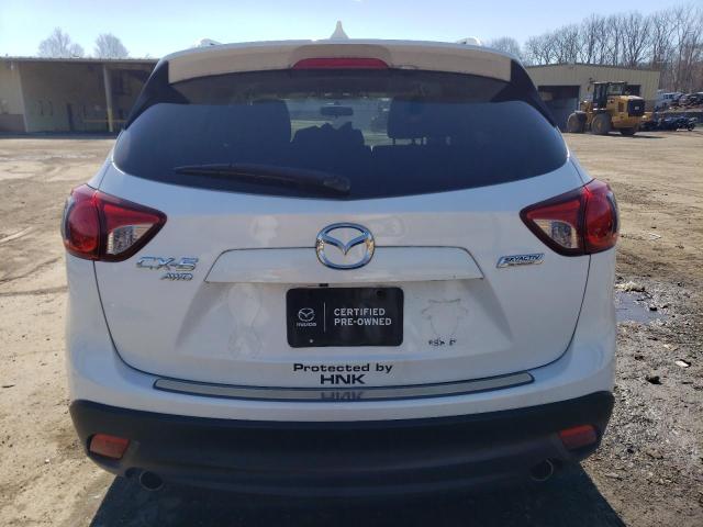 JM3KE4CY7G0755912 - 2016 MAZDA CX-5 TOURING WHITE photo 6