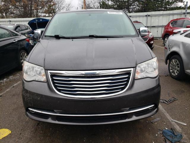 2C4RC1CG7FR509899 - 2015 CHRYSLER TOWN & COU TOURING L GRAY photo 5