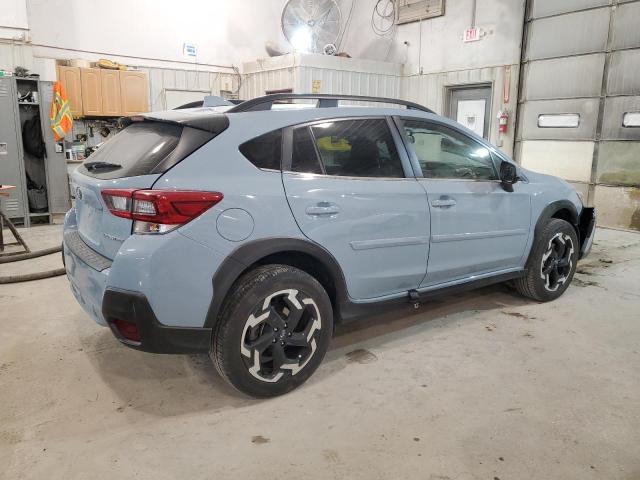 JF2GTHMC2NH262167 - 2022 SUBARU CROSSTREK LIMITED BLUE photo 3