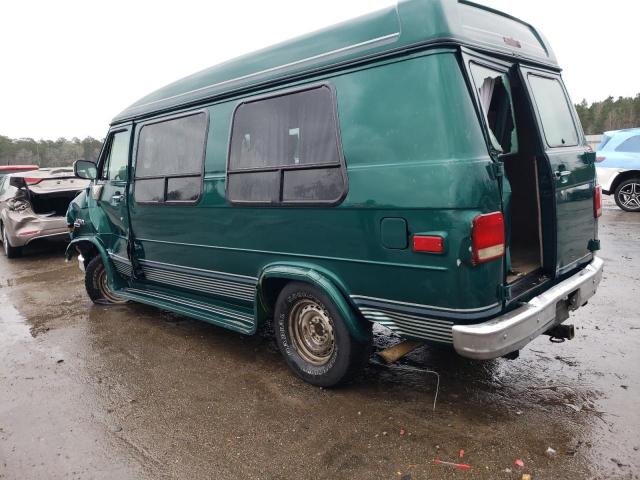 1GBEG25K8SF118051 - 1995 CHEVROLET G20 GREEN photo 2