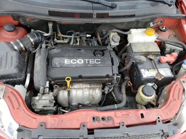 KL1TD56E69B342532 - 2009 CHEVROLET AVEO LS 红色 照片 11