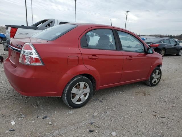 KL1TD56E69B342532 - 2009 CHEVROLET AVEO LS 红色 照片 3