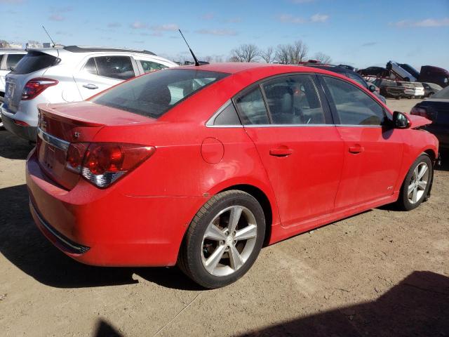 1G1PE5SB9E7359978 - 2014 CHEVROLET CRUZE LT RED photo 3