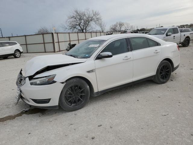 1FAHP2F83DG102161 - 2013 FORD TAURUS LIMITED WHITE photo 1