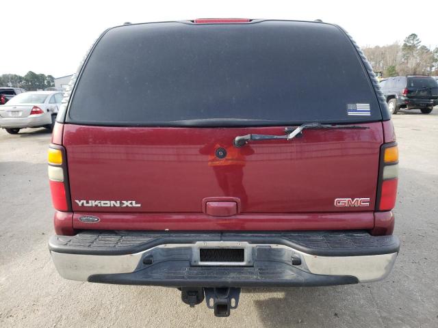 3GKEC16Z54G287852 - 2004 GMC YUKON XL C1500 RED photo 6