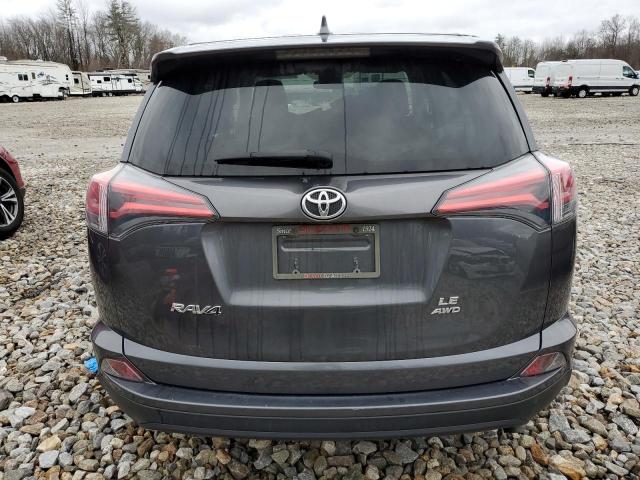 JTMBFREV2HJ711642 - 2017 TOYOTA RAV4 LE GRAY photo 6