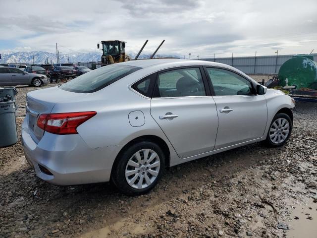 3N1AB7AP7JY331171 - 2018 NISSAN SENTRA S SILVER photo 3