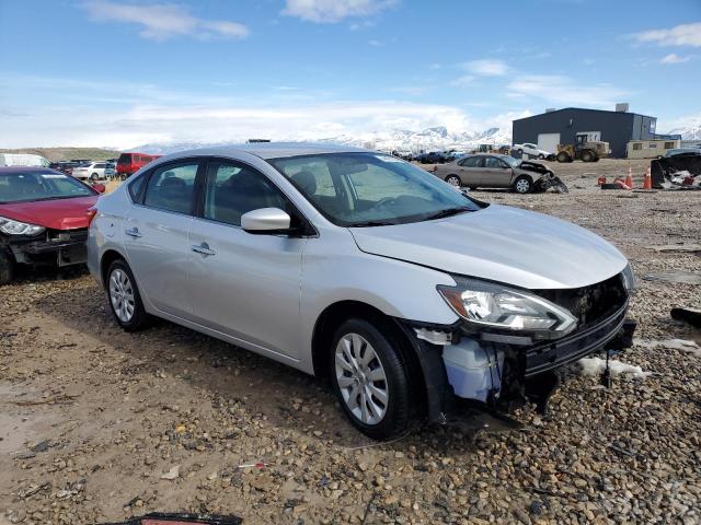 3N1AB7AP7JY331171 - 2018 NISSAN SENTRA S SILVER photo 4