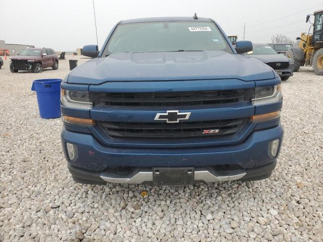 3GCUKREC7JG453855 - 2018 CHEVROLET SILVERADO K1500 LT BLUE photo 5