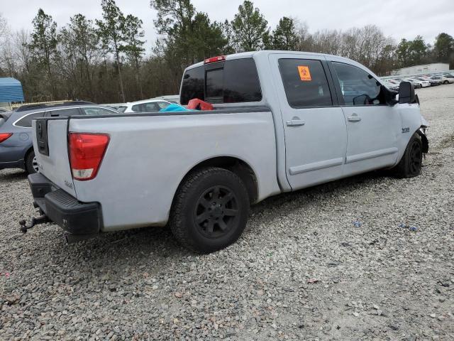 1N6AA07A04N513450 - 2004 NISSAN TITAN XE GRAY photo 3