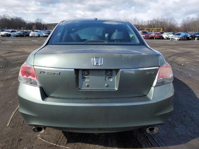 1HGCP36808A076168 - 2008 HONDA ACCORD EXL GREEN photo 6