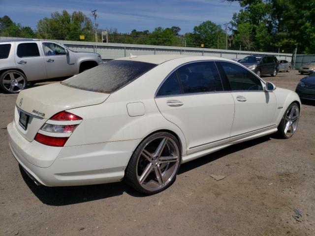 WDDNG71X19A260281 - 2009 MERCEDES-BENZ S 550 WHITE photo 3