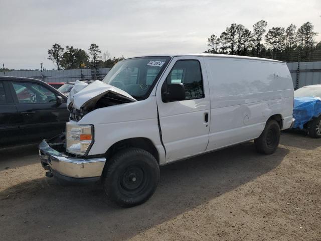 1FTNE1EW4BDA35145 - 2011 FORD ECONOLINE E150 VAN WHITE photo 1