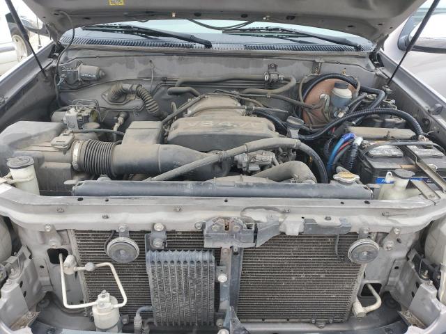 5TBRT3415YS011077 - 2000 TOYOTA TUNDRA ACCESS CAB ვერცხლისფერი ფოტო 11