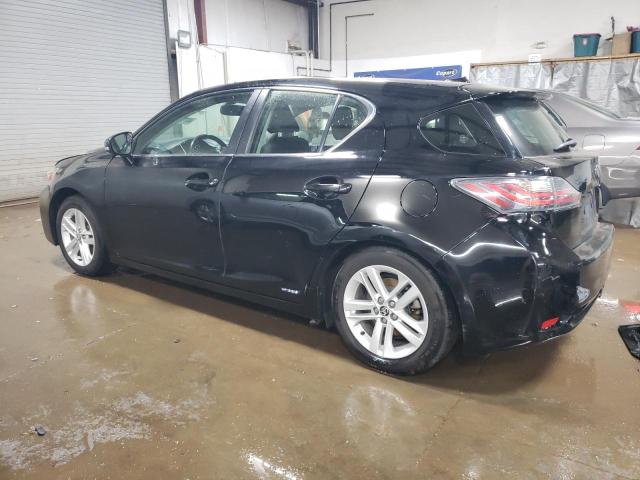 JTHKD5BH9D2166412 - 2013 LEXUS CT 200 BLACK photo 2