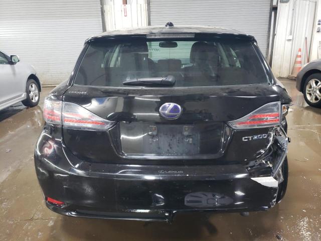 JTHKD5BH9D2166412 - 2013 LEXUS CT 200 BLACK photo 6