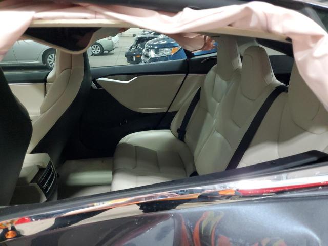 5YJSA1E24HF220261 - 2017 TESLA MODEL S 灰色 照片 10