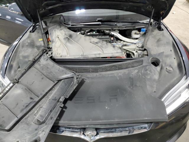 5YJSA1E24HF220261 - 2017 TESLA MODEL S 灰色 照片 11