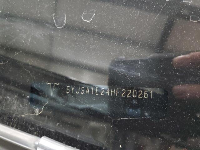 5YJSA1E24HF220261 - 2017 TESLA MODEL S 灰色 照片 12