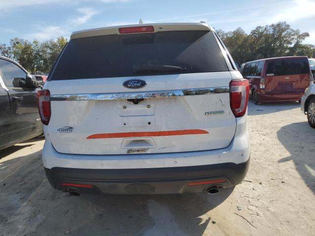 1FM5K7BH0GGA78903 - 2016 FORD EXPLORER WHITE photo 6