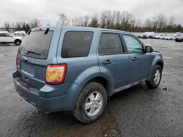 1FMCU9C72CKA76998 - 2012 FORD ESCAPE XLS BLUE photo 3