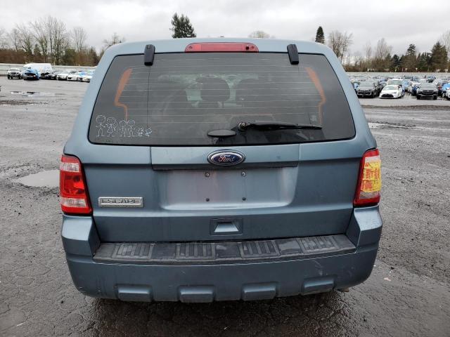 1FMCU9C72CKA76998 - 2012 FORD ESCAPE XLS BLUE photo 6